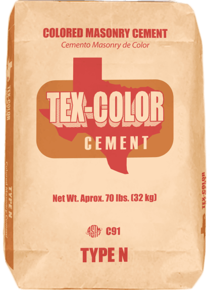 tex color cement colored masonry cement bag
