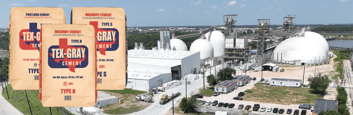 We Handle Your Gray Portland Cement Needs in Houston